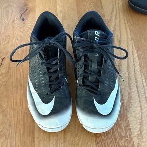 Nike Black and White Vapor Cleats